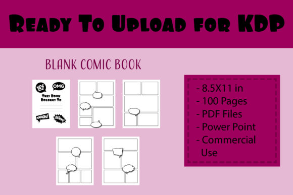 Blank Comic Paper for Printables: Creative Layouts