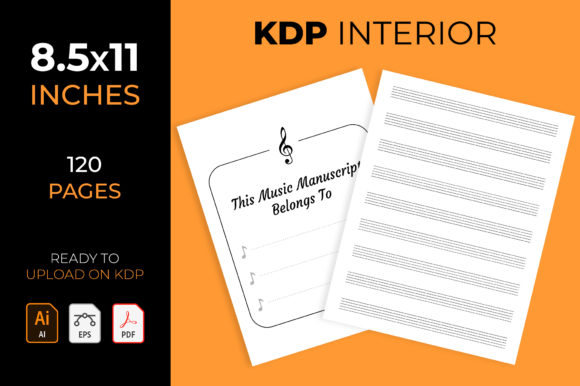 Blank Music Manuscript - KDP Interior: Streamlining Your Publishing Workflow
