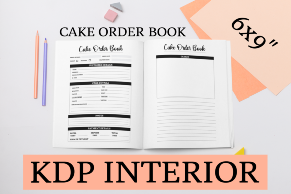 Cake Order Book KDP Interior Design Guide