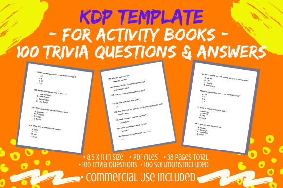 Designing with 100 8.5x11 Trivia Solutions