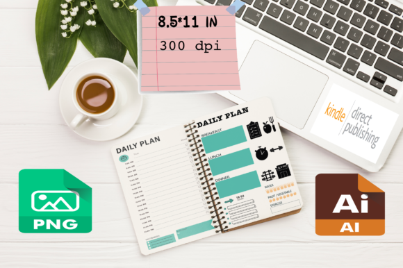 Evaluating Daily Planner KDP Interior Assets for Publishing