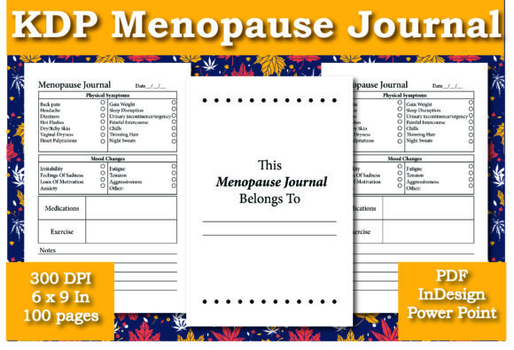 Evaluating the KDP Menopause Journal Interior for Self-Publishing and Personal Tracking