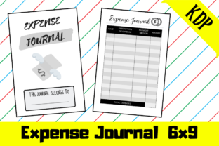 Expense Journal KDP Interior: Ready-to-Upload PDF