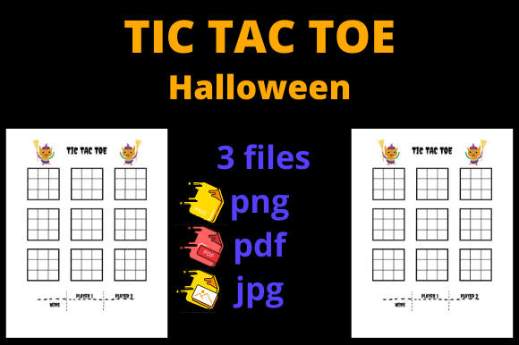 Halloween Tic Tac Toe for KDP: A Strategic Q4 Interior for Activity Books