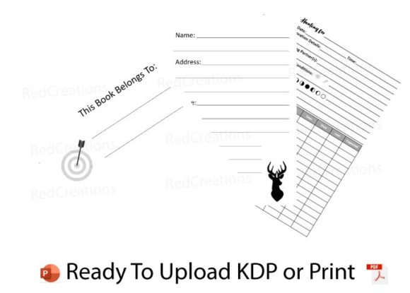 KDP Interior Hunting Log Book: Streamlining Your Low Content Publishing Business