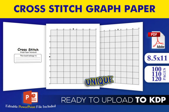 Mastering KDP Publishing with Premium Cross Stitch Graph Paper Interiors