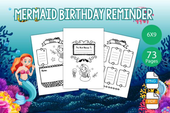 Mermaid Birthday Reminder for KDP: A Strategic Asset for Low-Content Publishers