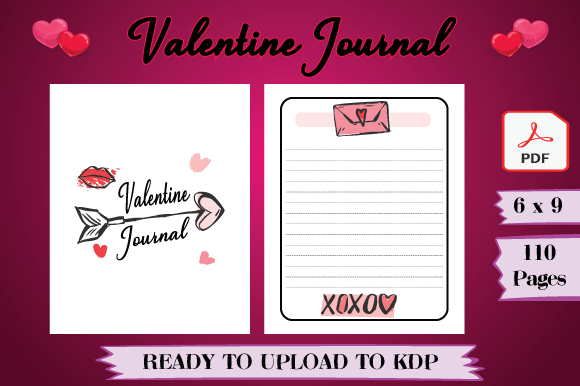 Valentine s Day Journal 2021 for KDP: A Functional Approach to Seasonal Publishing